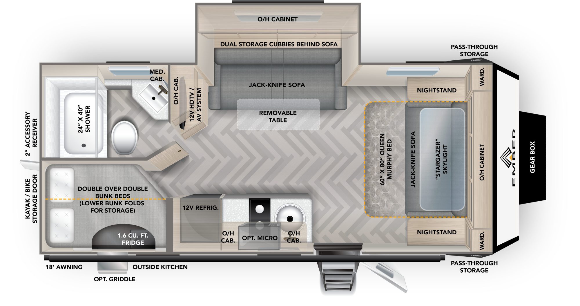 Ember RV Overland Travel Trailer